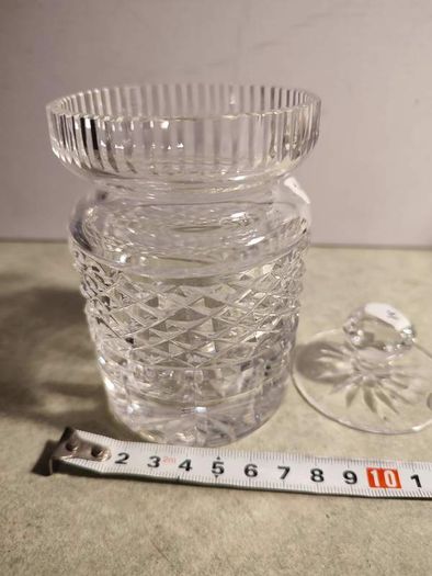 Waterford crystal jam /honey jar .No. 62.
