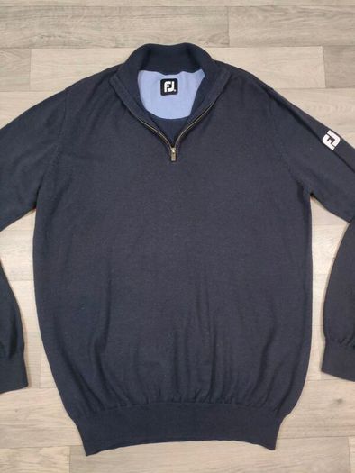 FootJoy FJ Half Zip Wool Golf Jumper Mens XL
