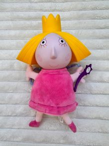 Ben & Holly's Little Kingdom approx. 26 cm. (with legs) Glow Friends Talking Glow Holly Used Please see photos