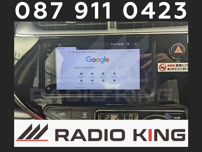 Premium Carplay Toyota Aqua Android Auto Stereo