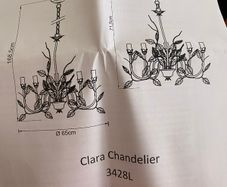2New Chandeliers in box