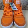 Hummel HI TOP trainers Orange Karma Size UK 7 EU 41 unisex Image 4