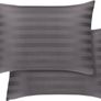 Premium Quality Fabric Pillowcase Pair - Soft Breathable Material with Silky Smooth Finish, Elegant Stripe Design, Standard Size 50cm x 75cm, Machine Washable, Fade Resistant, 5 Beautiful Options Image 6