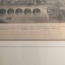 Vintge Framed Print Of Bird's Eye View Of Belfast From Above Queen's Bridge Image 2