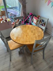 Table and chairs