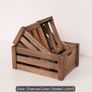 Wooden Storage Crates 3pcs (Free Delivery) Image 3