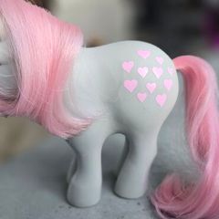 Snuzzle Original Ponies Concave Foot CF MLP G1 My Little Pony 1982