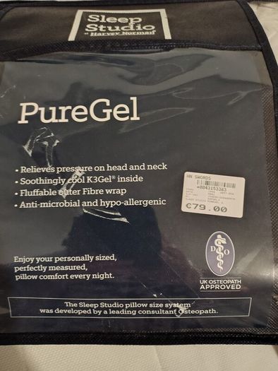 Sleep Studio - Comfi-Fill Pillow Size 1 and PureGel Pillow Size 3