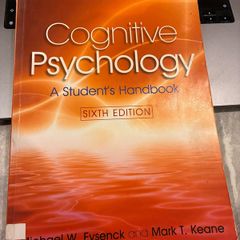 Cognitive Psychology