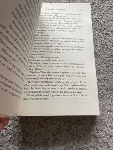 A dark forgetting author Kristen Ciccarelli
