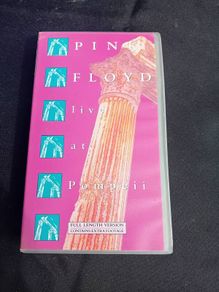 Pink Floyd at pompei VHS