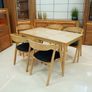 Helsinki Scandinavian Oak Dining Chair  Custom Colours Available Image 4