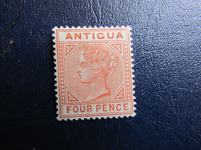 Antigua 1864-1870s.Victoria Stamps.Set of 3.Free post.Mint hinged.