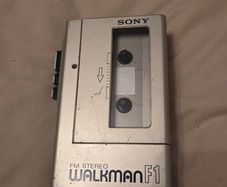 Sony F1 Walkman with belt clip