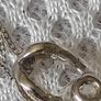 9ct white gold necklace Image 4