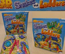 Snakes and Ladders 3D Edition game