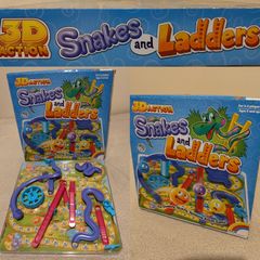 Snakes and Ladders 3D Edition game