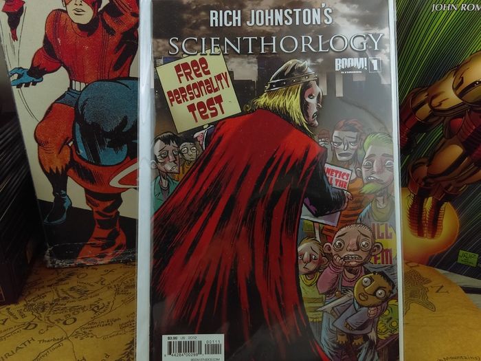 Rich Johnston's Scienthorlogy ! One-Shot ! 2012 ! by Boom! Studios !