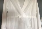Dunnes Stores white office maternity shirt size 12