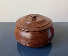 Turned Wooden Box