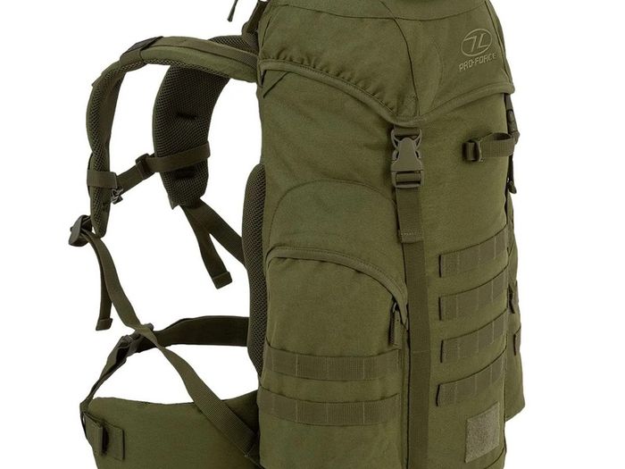 Forces 44 military rucksack, used by soldiers in the British army and Special Forces