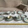 Rare Set (13 items) of Antique Samuel Radford  Moselle  Bone China - Registered number RD404949 Image 2