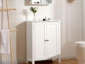 Bathroom cabinet with double door