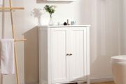 Bathroom cabinet with double door
