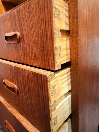 Stylish and Practical Danish Teak Secretary Desk