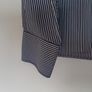 vintage the springfields 1922 long sleeve shirt size xl-large black/white pin stripes Image 5