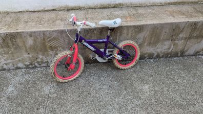 Girl's bike Pedals Pal Butterfly 14 inch wheel
