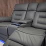 Knox 3+2 Electric Dark Grey Tech Recliner Sofa Set Image 6