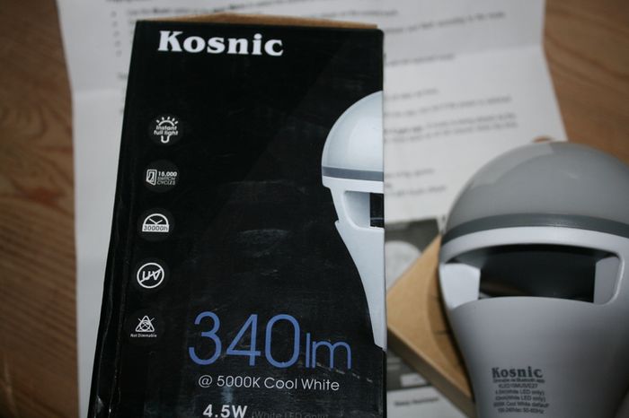 Introducing Bluetooth Speaker Kosnic Music LED Lamp