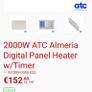 atc electric panel heater. Image 5