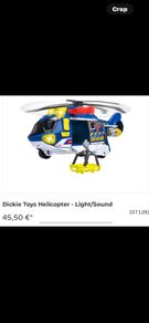 Dickie toys helicopter new in box