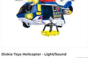 Dickie toys helicopter new in box