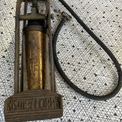 Kismet Lorry brass foot pump