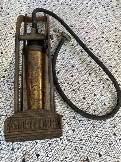 Kismet Lorry brass foot pump