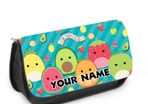 Squishmallows printed Personalised Pencil Case / Make up bag / back to school stationary