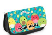 Squishmallows printed Personalised Pencil Case / Make up bag / back to school stationary
