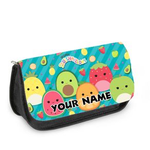 Squishmallows printed Personalised Pencil Case / Make up bag / back to school stationary