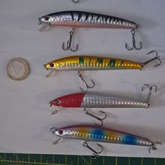 5 Minnows 4"/ 100mm