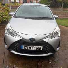 Toyota Vitz 2017 self charging hybrid