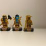LEGO Ninjago Golden 10 year anniversary mini figures (RARE) Image 10