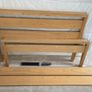 Solid Oak Double Bed Frame Image 2