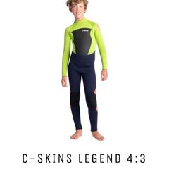 c skins wetsuit kids