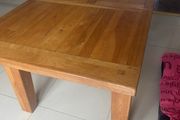 Solid wood table