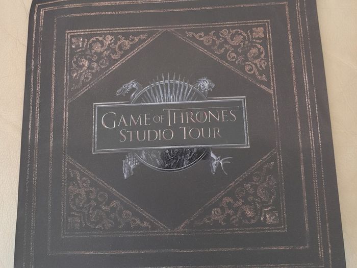 Booklet Games of Thrones Studio Tour