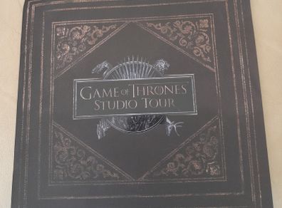 Booklet Games of Thrones Studio Tour