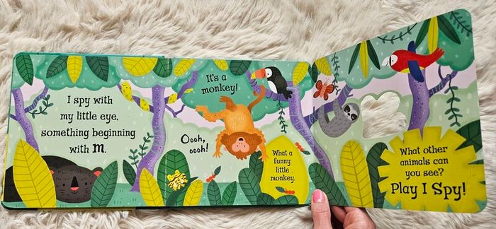 First Nature BEE Toddler Book + FREE Spot and Say JUNGLE Book